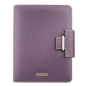 DAY RUNNER,INC. 401-0214-09 Terramo Refillable Planner, 5 1/2 x 8 1/2, Eggplant by DAY RUNNER,INC.