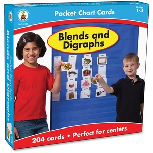 Carson-Dellosa Publishing Co., Inc 158153 Card,Pckt Chrt Game-Blends by Carson-Dellosa