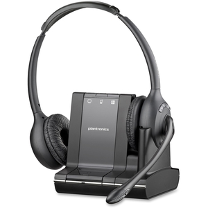 Plantronics, Inc SAVI720 Over-The-Head Monaural Headset, 72 Grams, Black by Plantronics