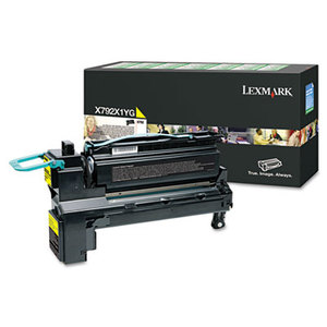 Lexmark International, Inc X792X1YG X792X1YG Extra High-Yield Toner, 20,000 Page-Yield, Yellow by LEXMARK INT'L, INC.