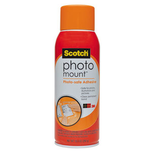 3M 6094 Photo Mount Spray Adhesive, 10.25 oz, Aerosol by 3M/COMMERCIAL TAPE DIV.