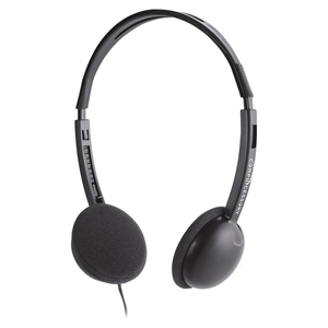 Compucessory 15151 Stereo Headphones, Deluxe Lightwt., 71" Cord, Black by Compucessory