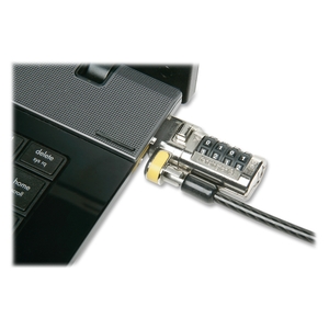 National Industries For the Blind 5987495 Desktop Computer Locking Kit, w/2 Keys, Cable, Gray by SKILCRAFT