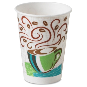 Georgia Pacific Corp. 5338DXCT Perfect Touch Hot Cup, Wise Size, 8 oz, 500/CT, Multi by Dixie