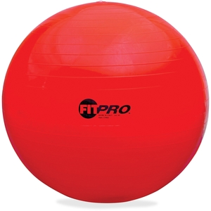 CHAMPION SPORTS FP65 Training/Excercise Ball, 65Cm, Red by Champion Sports