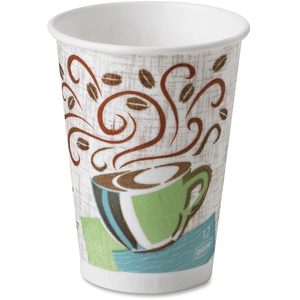 Georgia Pacific Corp. 5342DXCT Perfect Touch Hot Cup, Wise Size, 12 oz, 500/CT, Multi by Dixie