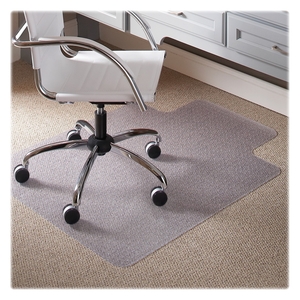 Carson-Dellosa Publishing Co., Inc 120123 Low Pile Chairmat, Cleats, Lip 25"x12", 45"x53", Clear by ES Robbins
