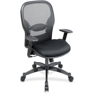 IMPACT PRODUCTS, LLC 2300 Managerial Mid-Back Chair, 27-1/4"x25-3/4"x46-1/4", Black by Office Star