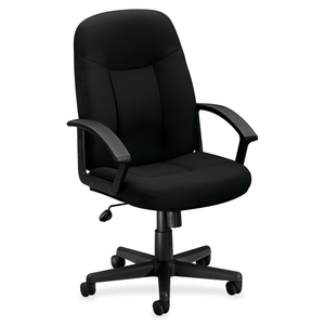 The HON Company VL601VA10 Managerial Mid Back Chair, 26"x33-1/2"x43", Black by Basyx by HON