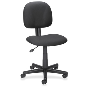 Lorell Furniture 84863 Multi-Task Chair, Adjustable, 23"x24-3/4"x32-3/4" to37", BK by Lorell