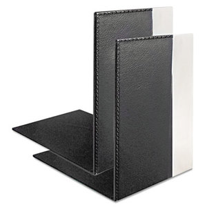 Artistic Products, LLC ART43008 Architect Line Bookends, 6 3/4 x 6 3/4 x 5, Black/Silver by ARTISTIC LLC