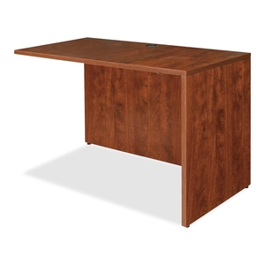 Lorell Furniture 69421 Return Shell, 48"x24"x29-1/2",Cherry by Lorell