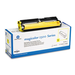 QMS 1710517006 1710517006 High-Yield Toner, 4500 Page-Yield, Yellow by QMS