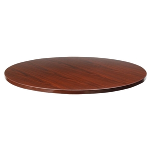 Lorell Furniture 87239 Round Conference Tabletop, 42"Dia., Mahogany by Lorell