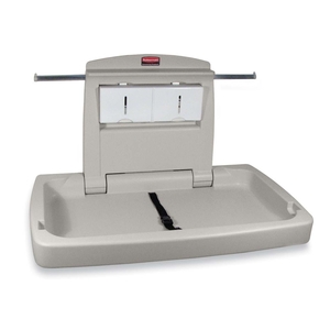 Newell Rubbermaid, Inc 7818-88WE Changing Table,Adjustable Safety Belt,21-1/2"x33-1/4"x4",PL by Rubbermaid