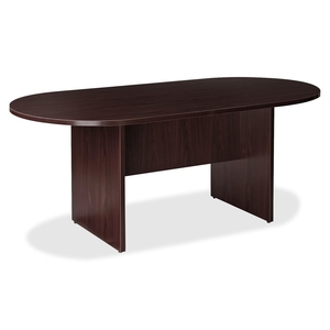 Lorell Furniture 79054 Conference Table, Racetrack, 72"x36"x29", Espresso by Lorell