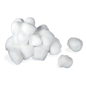 Medline Industries, Inc MDS21460 Cotton Balls, Nonsterile, Medium, 2000/BX, White by Medline