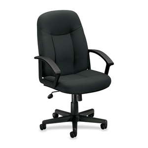 The HON Company VL601VA19 Managerial Mid Back Chair, 26"x33-1/2"x43", Gray by Basyx by HON