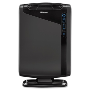 Fellowes, Inc 9286201 Air Purifier, Up to 290 Sq.Ft., 16"x8-1/8"x25-1/8", Black by Fellowes
