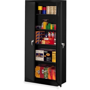 Tennsco Corp 7824BK Storage Cabinets, Deluxe, 36"Wx24"Dx78"H, Black by Tennsco