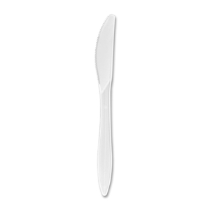 Coin-Tainer 20001 Knife, Plastic, Medium-weight,1000/CT, White by Genuine Joe