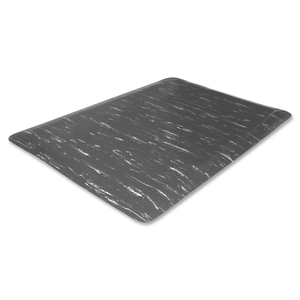 Genuine Joe 71210 Marble Top Mats, Anti-Fatigue, 2'x3'x1/2", Gray Marble by Genuine Joe