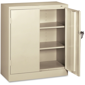 Tennsco Corp 4218PY Storage Cabinets, Reinforced Doors, 36"x18"x42", Putty by Tennsco