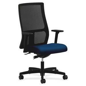 The HON Company HIWM2AHMNT90TSB Mesh Mid-Back Chair, 27-1/2"x39-1/2"x46", Mariner by HON