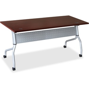 Lorell Furniture 60718 Training Table, 23-3/5"x72"x29-1/2", Mahogany by Lorell