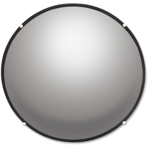 Round Glass Convex Mirror, 26", Adjustable Brackets by See All