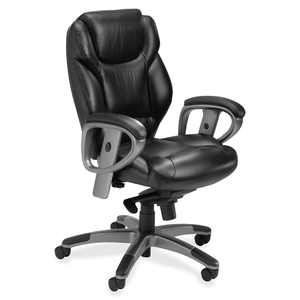 Mayline Group UL330MBLK Mid-Back Chair,24-1/2"x26-1/2"x24-1/2"x38-1/2"x41-1/2",BK by Mayline