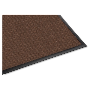 Genuine Joe 58843 Indoor/Outdoor Mat, Waterguard, Rubber Back,4'x6', Brown by Genuine Joe