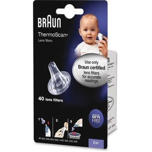 Braun LF40US01 Lens Filters. 40 Disposable Lens Filters per Package. Works with any Braun Ear Thermometer. Ensures the Accuracy of the IRT4520 & IRT 3020. Minimizes Spread of Germs - BPA & Latex free. Compatible with all current & future Braun ear ther by Braun