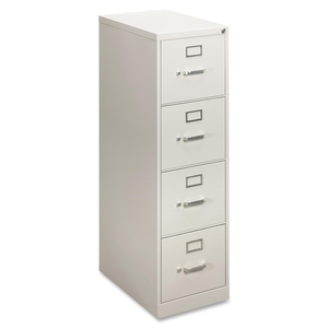 The HON Company H414PQ Vertical File,4-Drawer,Letter,15"x22"x48-3/4",Lt Gray by HON