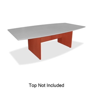 Lorell Furniture 69121 Conference Table Base, w/Modesty Panel, 28"H, Cherry by Lorell