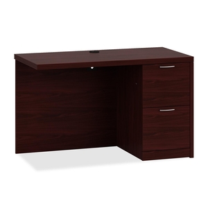 The HON Company 115905RAFN Right Return, File/File, 48"x24"x29-1/2", Mahogany by HON