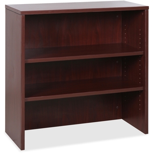 Lorell Furniture 69614 Hutch, 15"x36"x36-1/2", Mahogany by Lorell