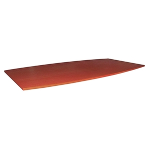 Lorell Furniture 69120 Conference Tabletop, Boat-Shaped, 48"Dx96"W, Cherry by Lorell