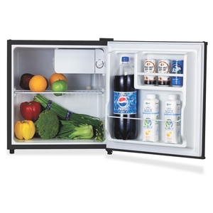 Lorell Furniture 72311 Compact Refrigerator, 1.6L, Black by Lorell