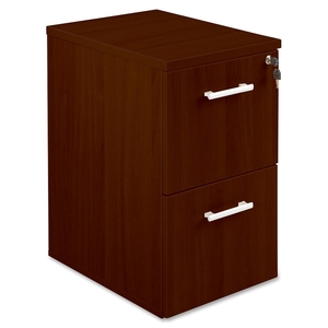 Lorell Furniture 81937 Underdesk File/File, 15-3/4"x22"x27-1/5", Mahogany by Lorell