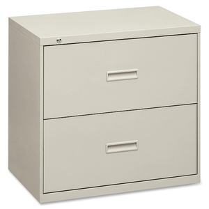 2-Drawer Lateral File W/Lock,30"x19-1/4"x28-3/8", Light Gray by HON