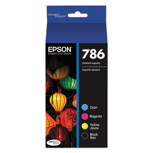 Epson Corporation T786120BCS T786120BCS (786) DURABrite Ultra Ink, Black/Cyan/Magenta/Yellow by EPSON AMERICA, INC.