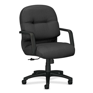 Managerial Mid-Back Chair,26-1/4"x28-3/4"x41-3/4", Charcoal by HON