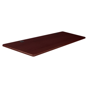 MooreCo, Inc 90306 Tabletop,f/ Flipper, 72"x24"x24"x28-1/2"-45", Mahogany by Balt