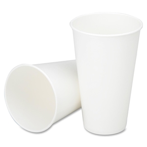 The Lighthouse for the Blind in New Orleans, Inc 7350006414517 Paper Cups, Hot Liquids, 12oz., 1000/BX, White by SKILCRAFT