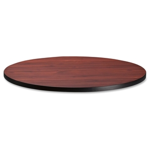 Mayline Group CA36RTRMH Round Bistro Table Top, 36", Mahogany by Mayline