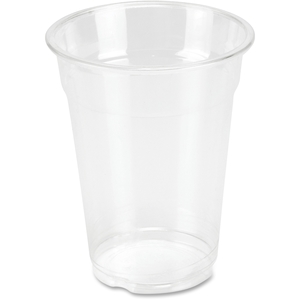 Genuine Joe 58233 Plastic Cups, 9oz., 25/PK, Clear by Genuine Joe