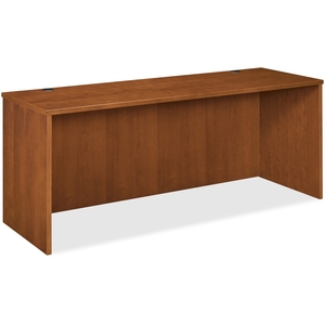The HON Company BW2121HH Credenza Shells, 72"x24"x29", Bourbon Cherry by Basyx by HON