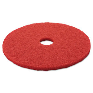 Buffer Floor Pad 5100, 20", Red, 5/Carton by 3M/COMMERCIAL TAPE DIV.