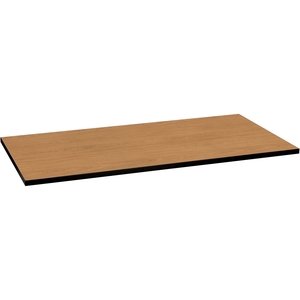 The HON Company MT3060GNCP Rectangle Table Top, 60X30, Harvest/Black by HON